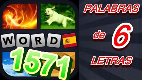 cuatro fotos y una palabra 6 letras